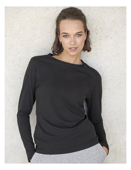 SFC-SK124-Womens Feel Good Long Sleeved Stretch T 2